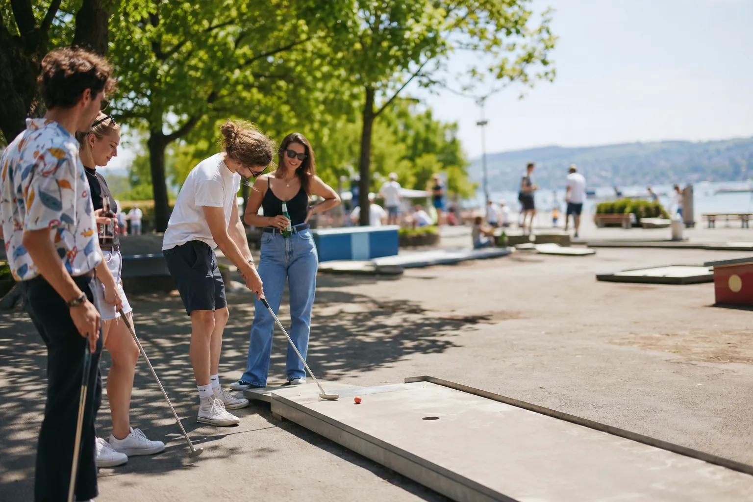 Minigolf & Spiele