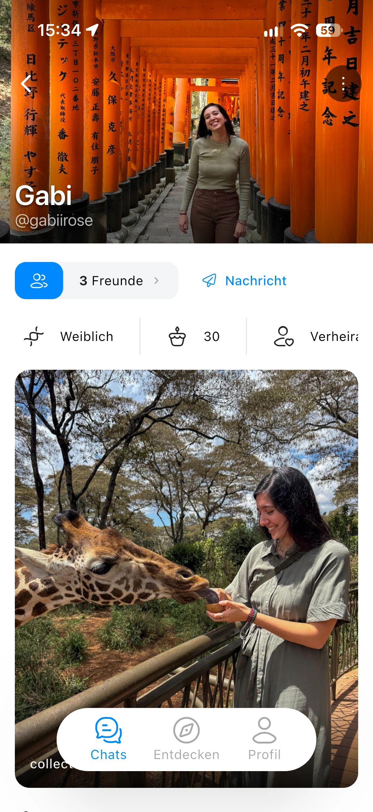Profil: Zeig, wer du bist.